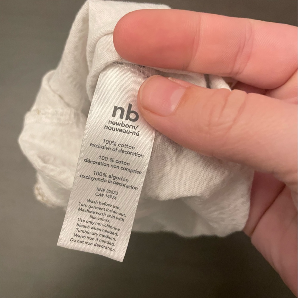 Carter’s Newborn Baby Girl Pink, Black and Tan Onsies Outfits Bundle NWOT - Picture 14 of 14